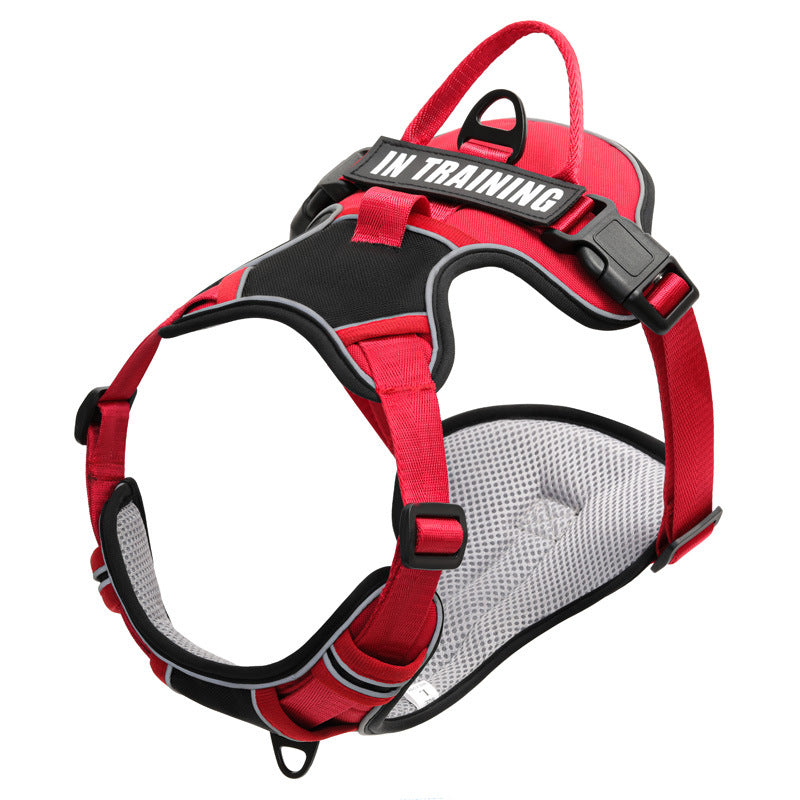 Undershirt Type Small Medium And Large Dogs Reflective Dog Outer Chest Harness To Prevent Breakaway Dog Walking Leash